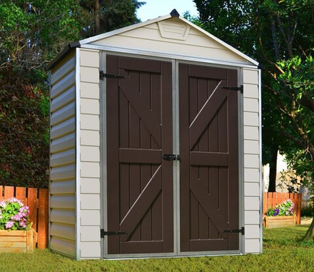 Сарай из поликарбоната Palram SkyLight 6x3 beige