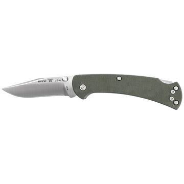 Складной нож BUCK 0112ODS6 112 Slim Knife Pro c клинком из стали CPM-S30V, рукоять микарта