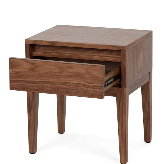 Прикроватная тумба Cino 45х35 см, шпон ореха