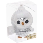 Ёлочная игрушка «Чудной пингвин» 7*5*10 см, Серебро