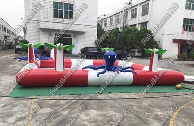 Надувной бассейн «Осьминог», 7*7*1,5 м