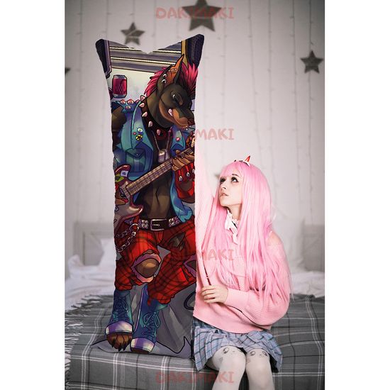 Дакимакура фурри Доберман панк арт. 1206