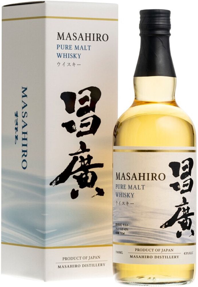 Виски Masahiro Pure Malt gift box, 0.7 л.