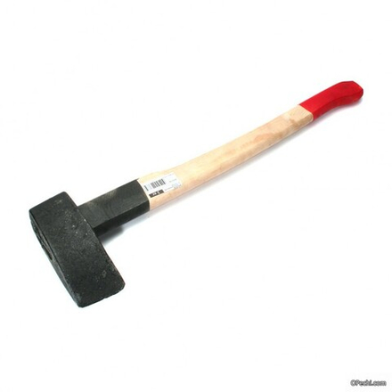 Колун в сборе литой "Hobbi" деревянное топорище, 4000г/700мм