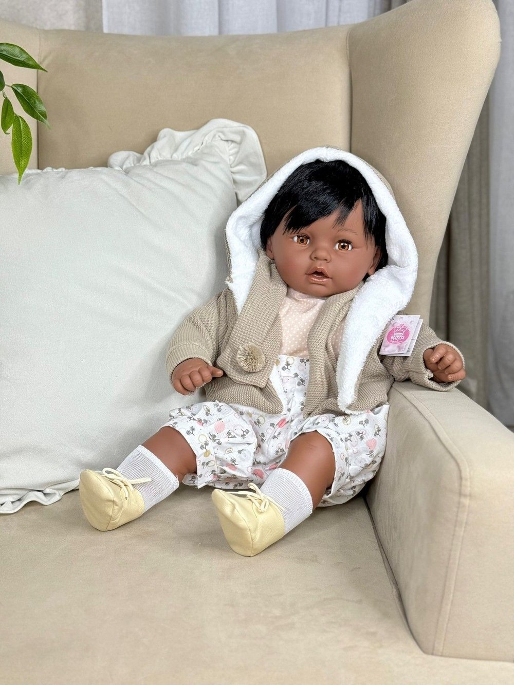 Кукла Berbesa мягконабивная 62см Dulzon (8055NS)