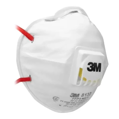 Респиратор противоаэрозольная фильтрующая полумаска 3M 8132 FFP3 с клапаном выдоха