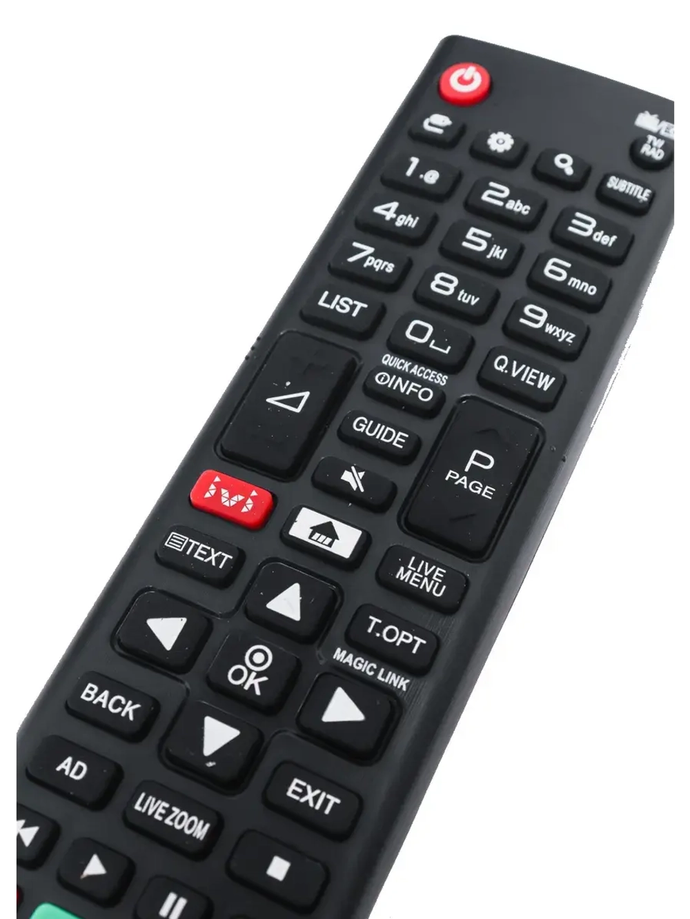 Пульт для телевизора 49LK5910PLC LG с батарейками