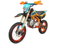 Питбайк KAYO EVOLUTION YX140EM 17/14 KRZ (механ. сцепл., эл. стартер 2022 г.)