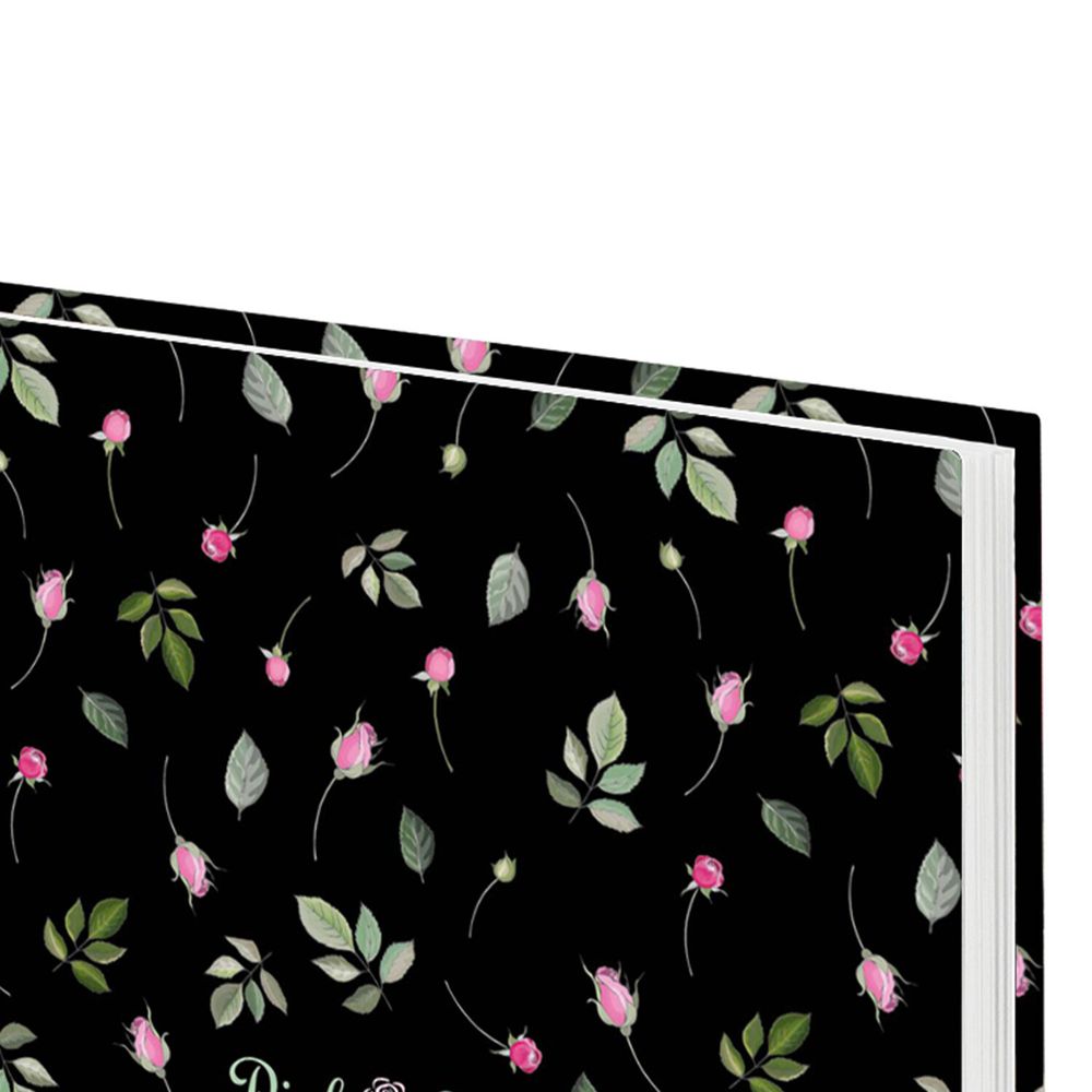 Ежедневник датированный 2026 145х215 мм А5 STAFF ламинированная обложка "Flower pattern" (117327)