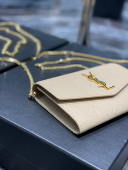 Saint Laurent Uptown Chain Wallet 19 cm