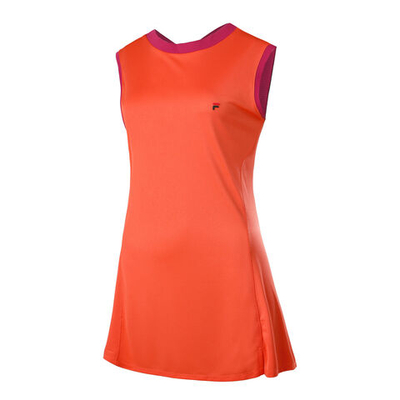Женская теннисное платье Fila Isabella Dress Women - Orange, Pink