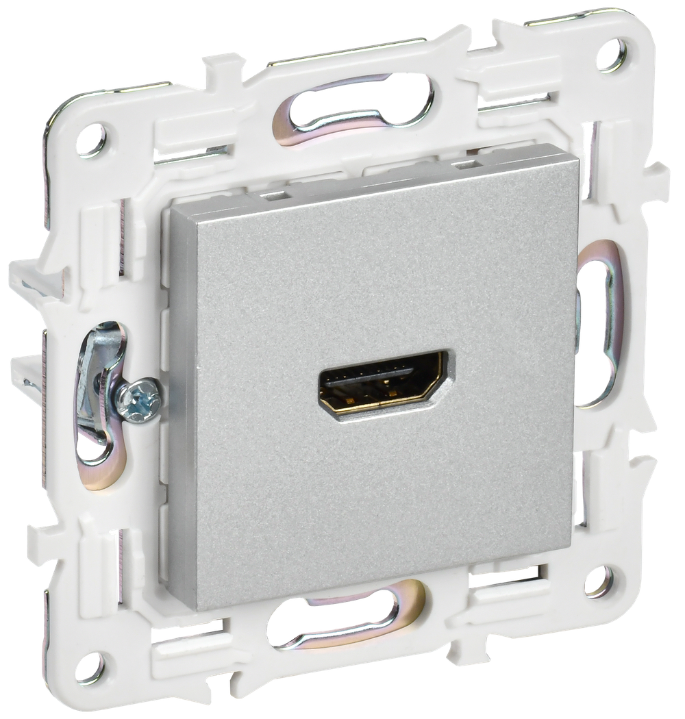 SKANDY Розетка HDMI SK-H01S серебряный IEK
