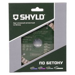 Диск алмазный по бетону, кирпичу и камню SHYLD 125х2.2х22.2мм (30110)