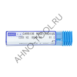 Фреза твердосплавная   6мм (L=50, l=16, хв=6) Z4 35° по закаленной стали, с радиусной фаской BRHM-4R