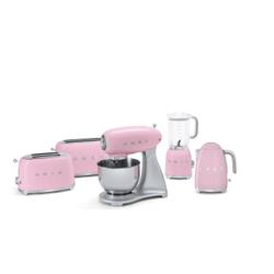 Тостер Smeg Стиль 50-х годов для 4 тостов розовый Италия серия