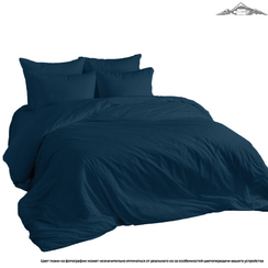 Поплин гладь. "Индиго" | ш.220 см | 115 г/м² | хлопок-100%