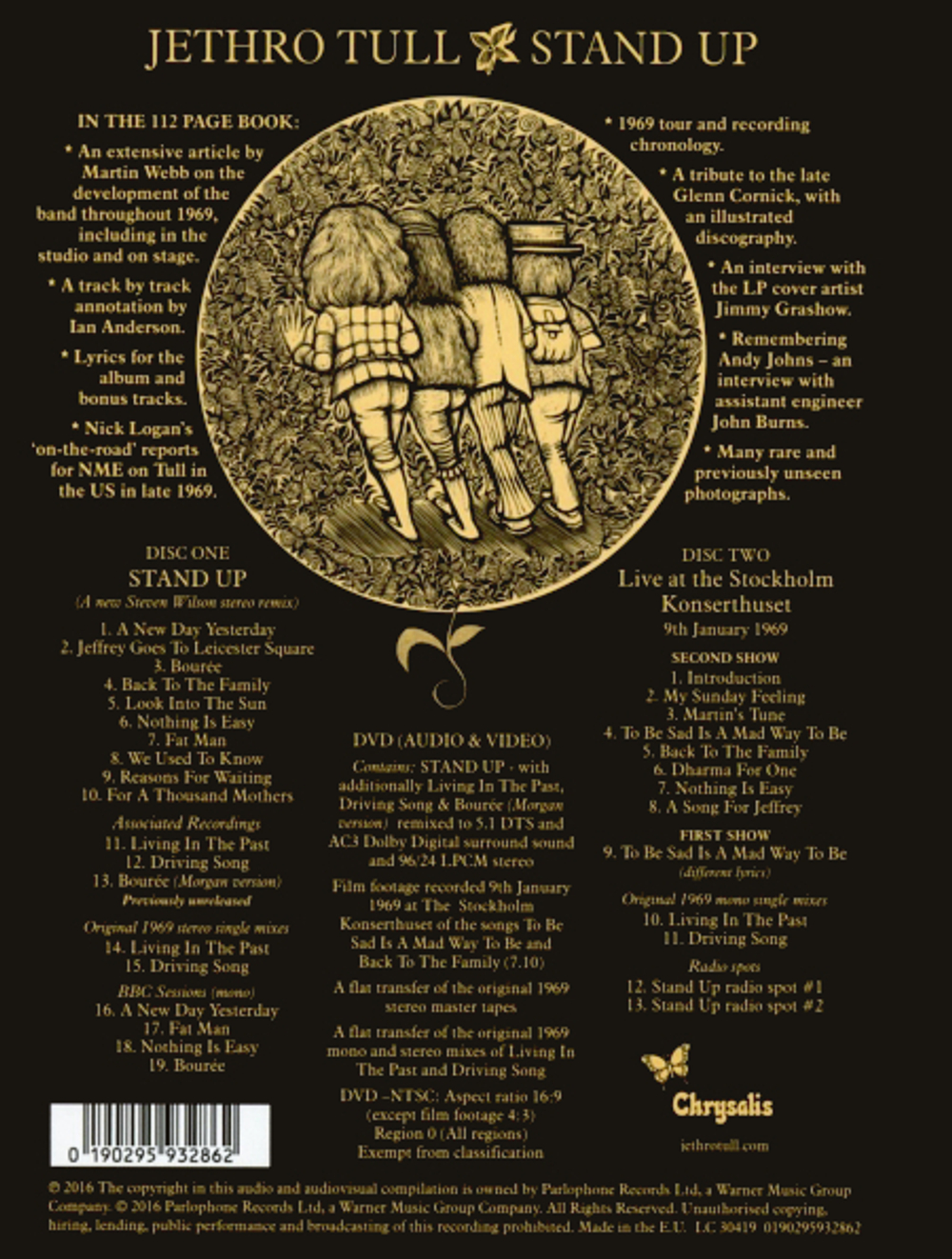 Jethro Tull / Stand Up (The Elevated Edition)(2CD+DVD)