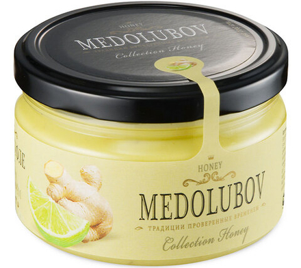 Медовое суфле Медолюбов Лайм с имбирем 250мл