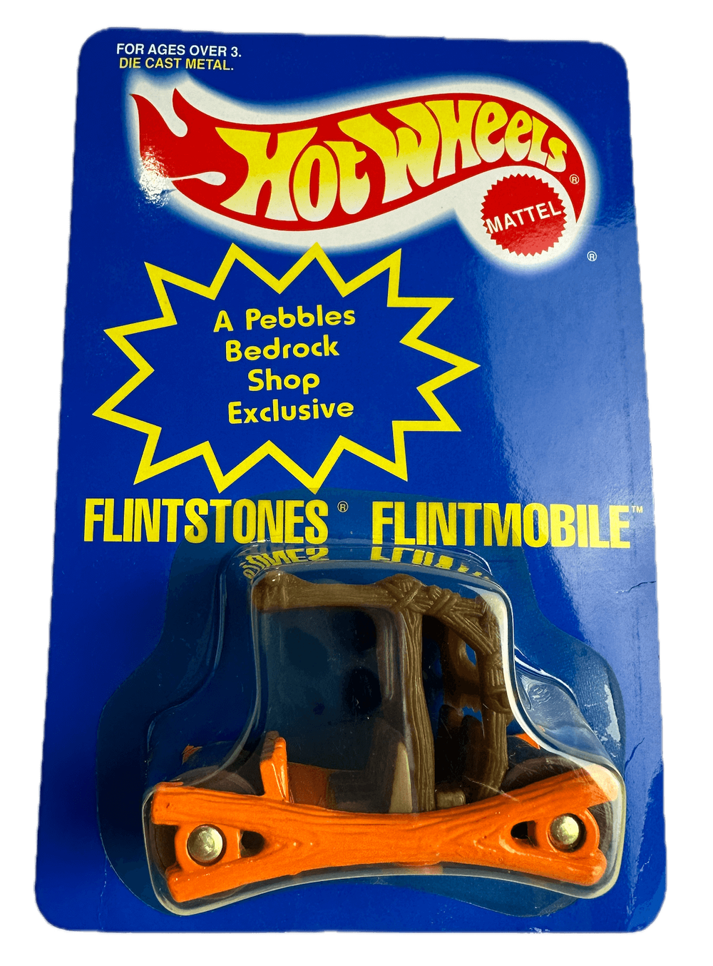 Hot Wheels | Color FX (Color Turbo) | Pebbles Bedrock Shop - Flintstones Flintmobile (1994)