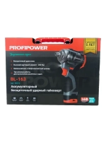 Гайковерт аккумуляторный PROFIPOWER BL-163   E0212