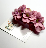 Гребни Pankigno Design с цветками дельфиниума