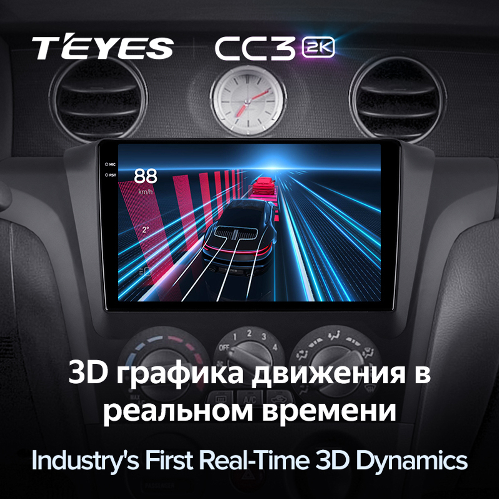 Teyes CC3 2K 9"для Mitsubishi Outlander 1, Airtrek 2002-2008