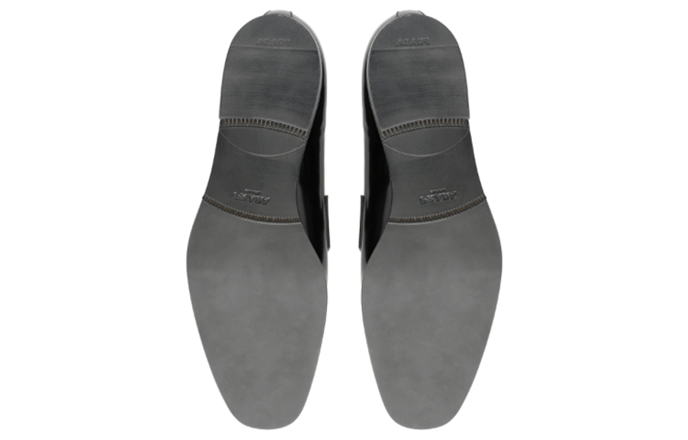 PRADA Brushed-leather Loafers