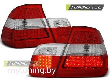 Задние фонари Bmw 3 E46 red white led