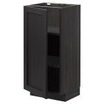 Тумба - IKEA METOD/МЕТОД ИКЕА, 80х37 см, черный