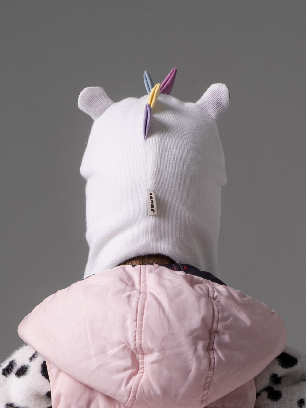 Шапка весенняя/осенняя вязаная (Молоко) UNIC