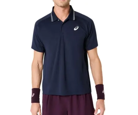 Теннисное поло Asics Game Short Sleeve - midnight