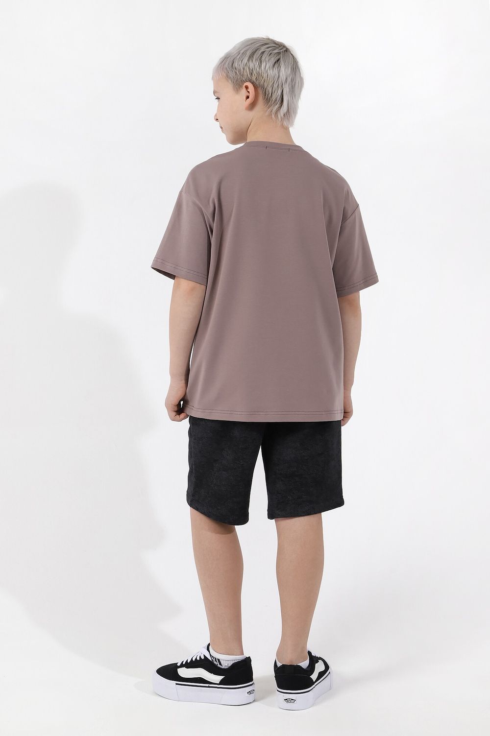 Фуфайка (футболка) для мальчика  Леон-3 Виотекс БЕЖЕВЫЙ