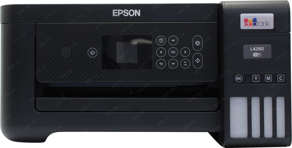 МФУ Epson EcoTank L4260 Black (A4, струйное МФУ, LCD, 33стр/мин, 5760x1440dpi,4 краски, USB2.0, WiFi, двустор. печать)