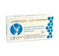 Свечи Добродея для мужчин (суппозитории), 18 г , &quot;Сашера-Мед&quot;