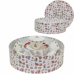 Lenardi 205-292 Чайный набор 12пр. 250 мл НОВЫЙ ГОД в под.уп.(х6)Фарфор