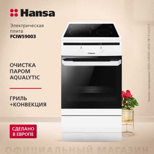 Электрическая плита Hansa FCIW59003