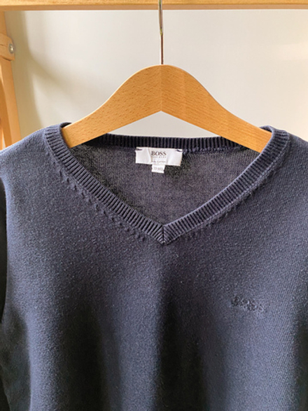 Хлопковый свитер Hugo Boss, 140