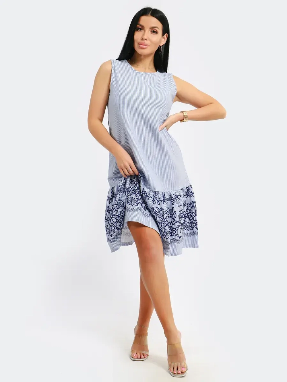 Платье свободное летнее