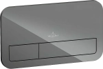 Кнопка для инсталляции Villeroy&Boch ViConnect 922400RA серая глянцевая