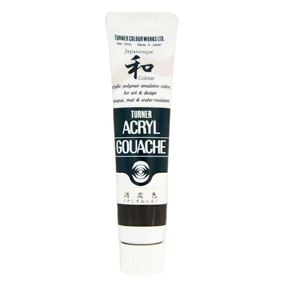 Акриловая гуашь Turner 20 мл. Japanesque Dark Grey