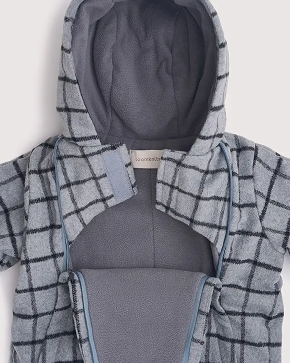 Демисезонный комбинезон Loomknits, Деним