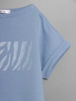 Платье туника оверсайз для девочки