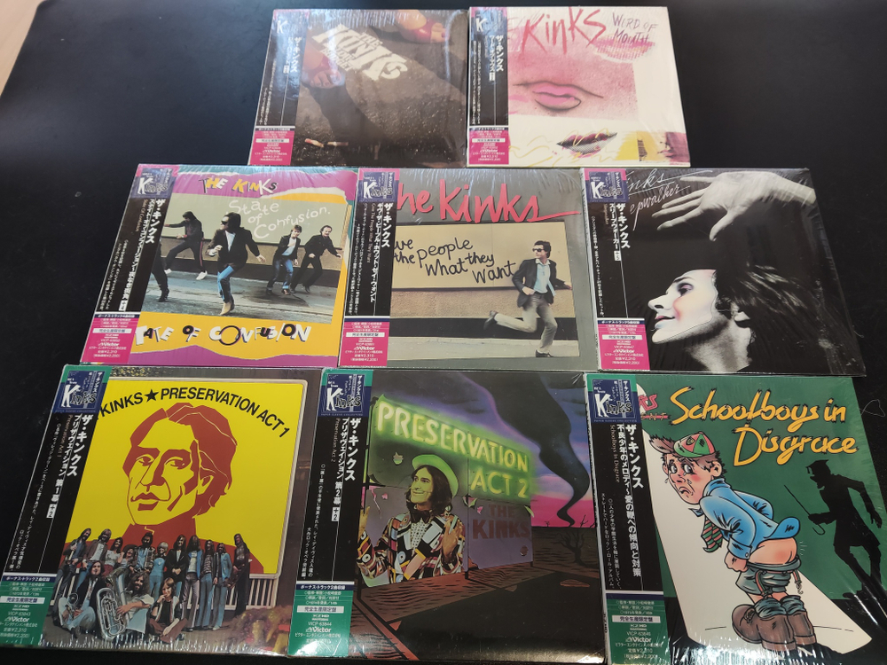 Комплект  / The Kinks (8 Mini LP CD)