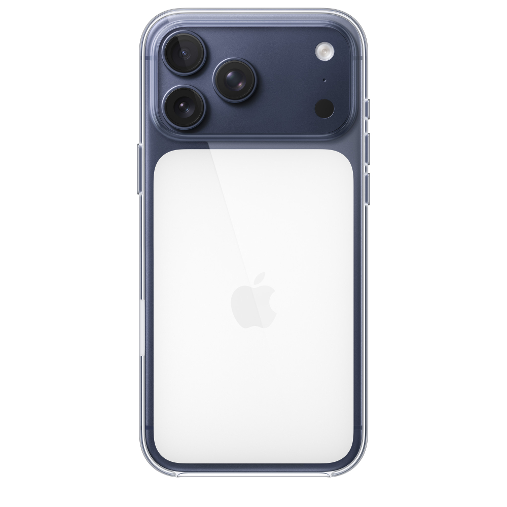 Чехол Apple Clear Case с поддержкой MagSafe для iPhone 17 Pro Max, цвет: прозрачный (Clear)