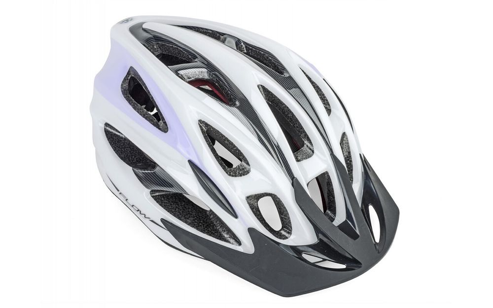 Шлем FLOW 136 WHT/VIOLETр-р 54-61см AUTHOR