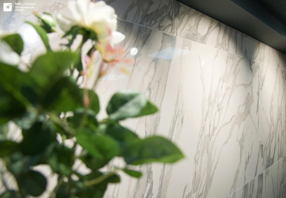 Idalgo Granite Stone Calacatta Шампань LLR 59.9x59.9