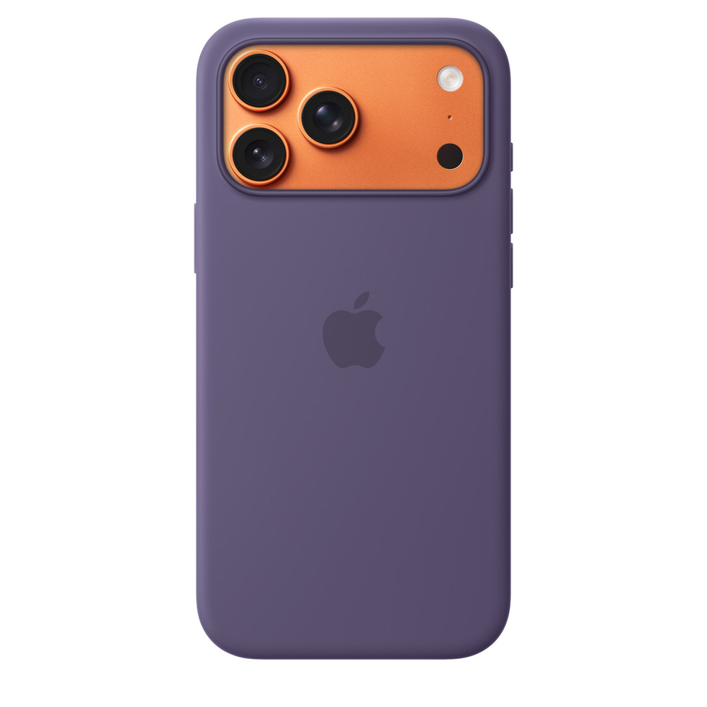 Чехол Apple Silicone Case с поддержкой MagSafe для iPhone 17 Pro Max, Purple Fog