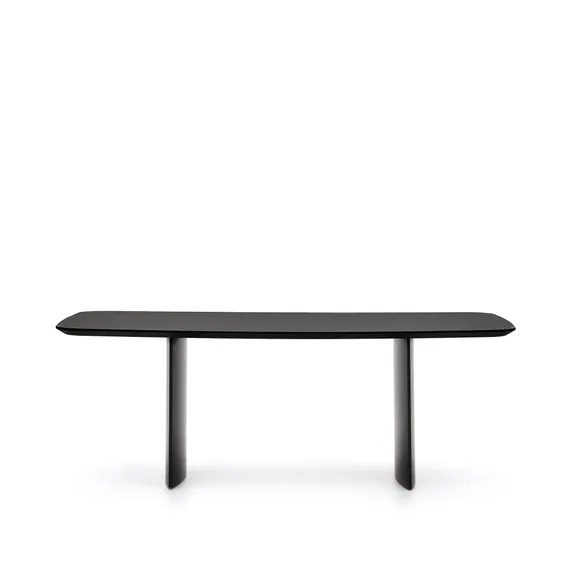 Стол из лакированного МДФ Litto черный, 200 x 100