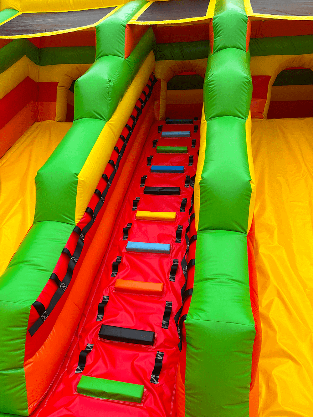 Коммерческий надувной батут « Спелый абрикос», 10*6*5 м