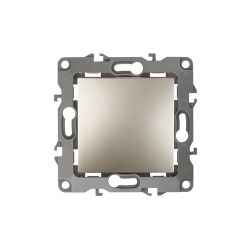 12-1103-04 ЭРА Переключатель, 10АХ-250В, IP20, Эра12, шампань